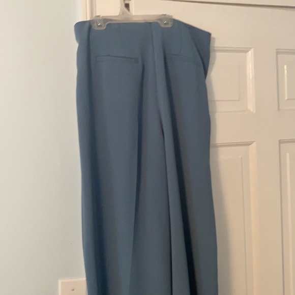 Light blue, wide dress pants - Picture 3 of 3